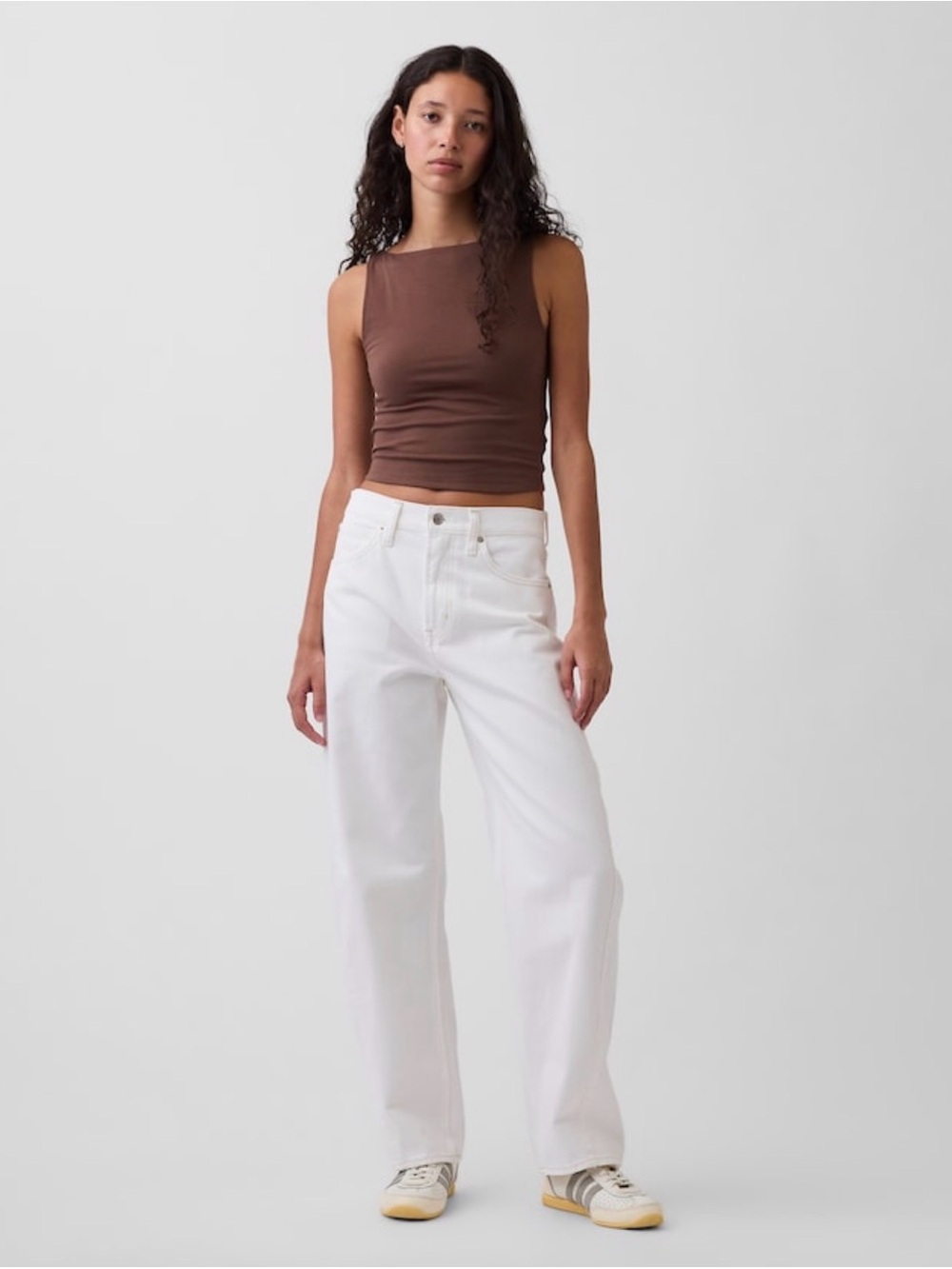 GAP High Rise Barrel Jeans